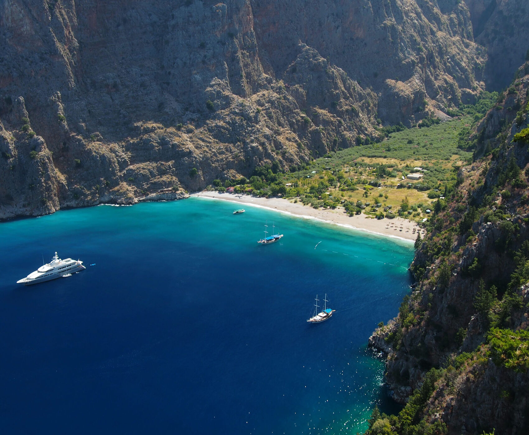 FETHIYE - OLUDENIZ -KELEBEKLER VADİSİ -  SAKLIKENT CANYON 