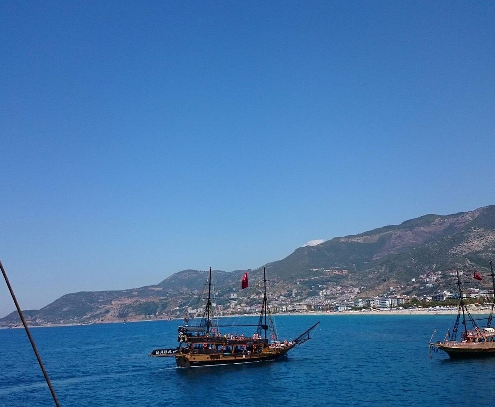 PIRATE YACHT FROM ALANYA