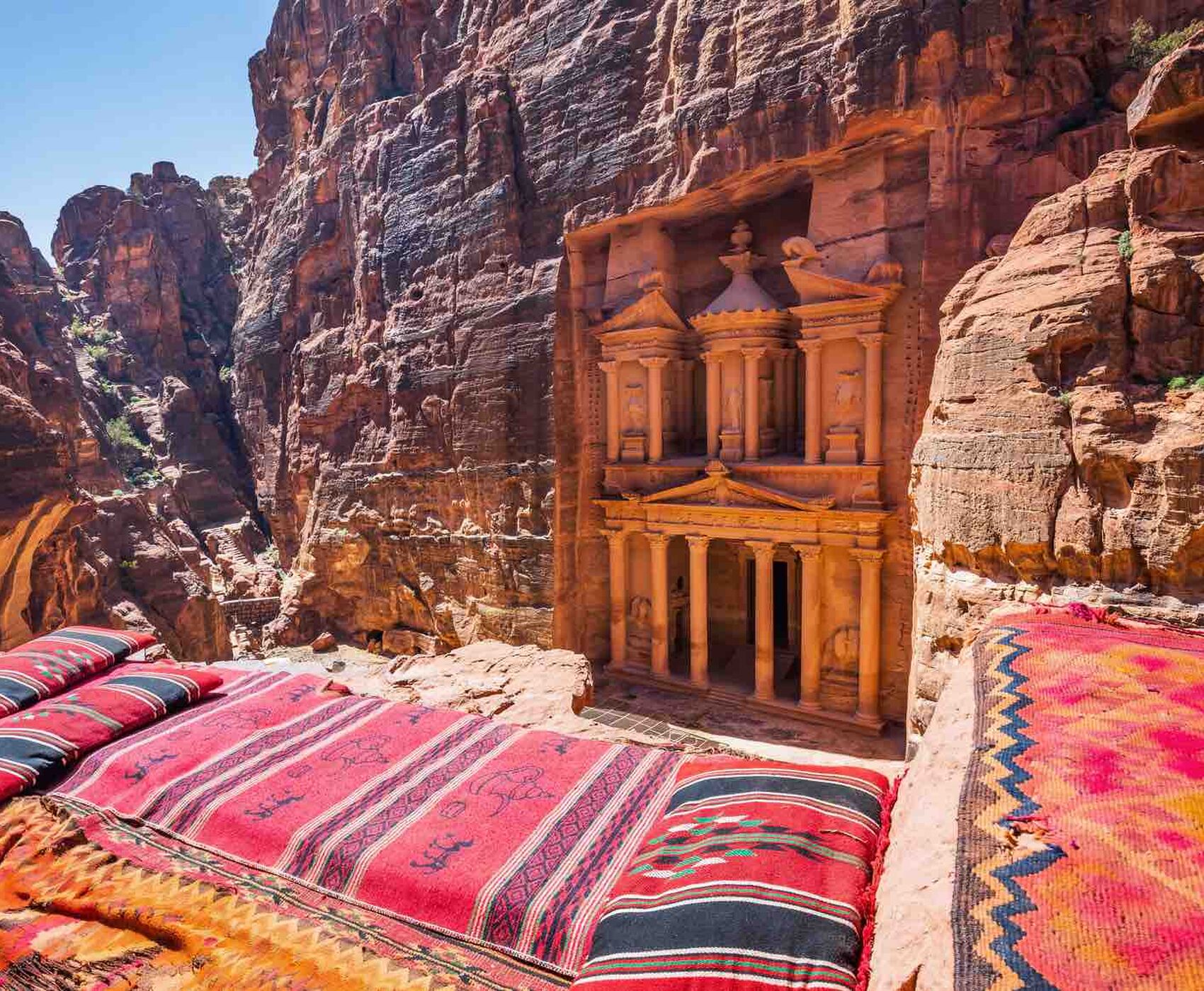 DIRECT FLIGHT FROM ANTALYA EGYPTIAN AND JORDAN MOSAIC & PYRAMIDS OF THE 7 WONDERS OF THE WORLD & THE ANCIENT CITY OF PETRA